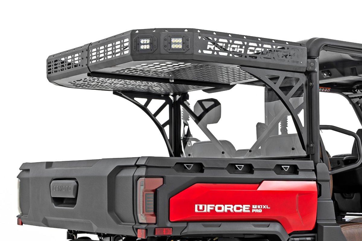 CFMOTO UFORCE U10 Pro Cargo Rack - Rough Country - Dual 2